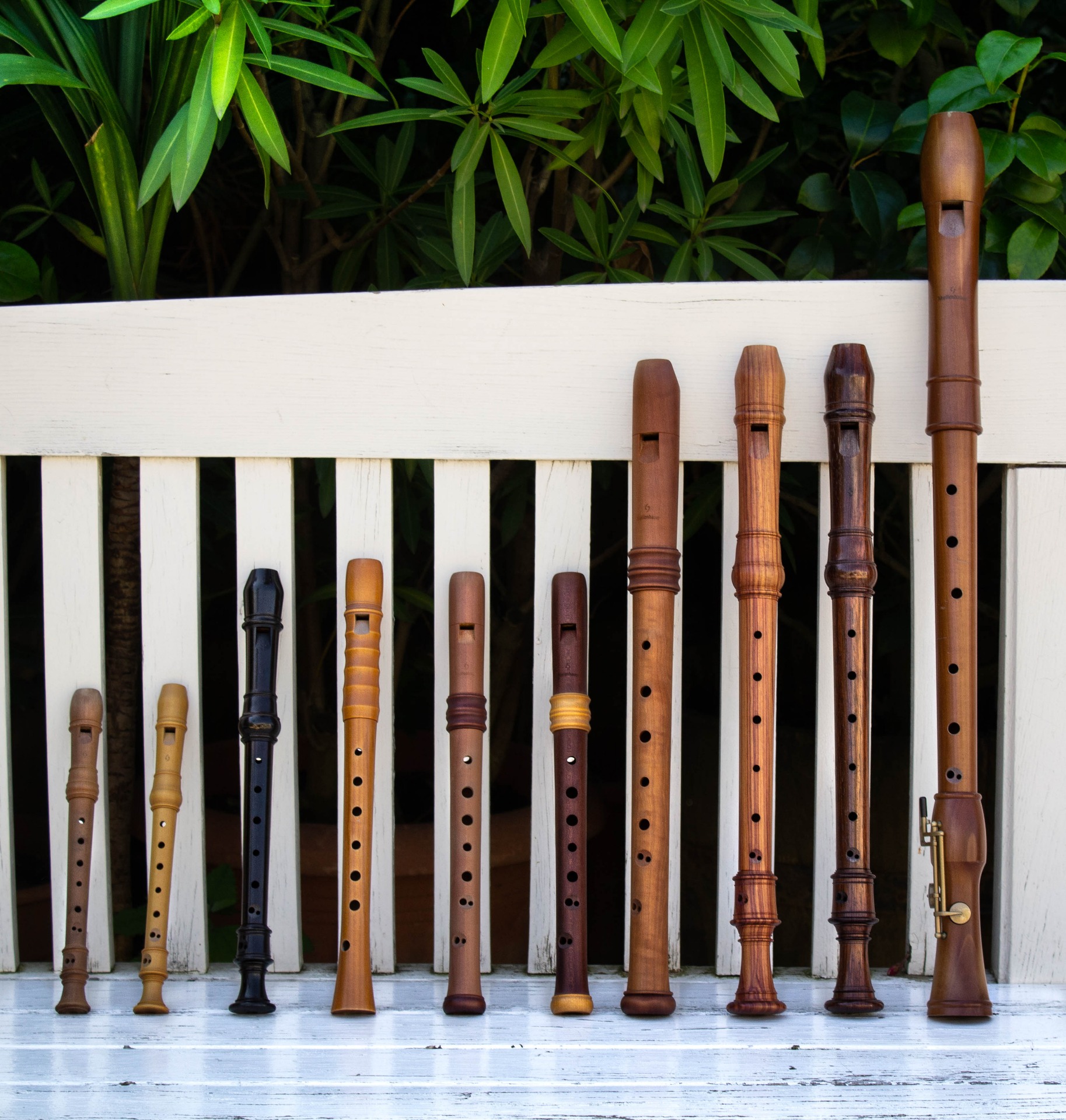 Sopraninové, sopránové a altové flétny, tenorová flétna, Mollenhauer