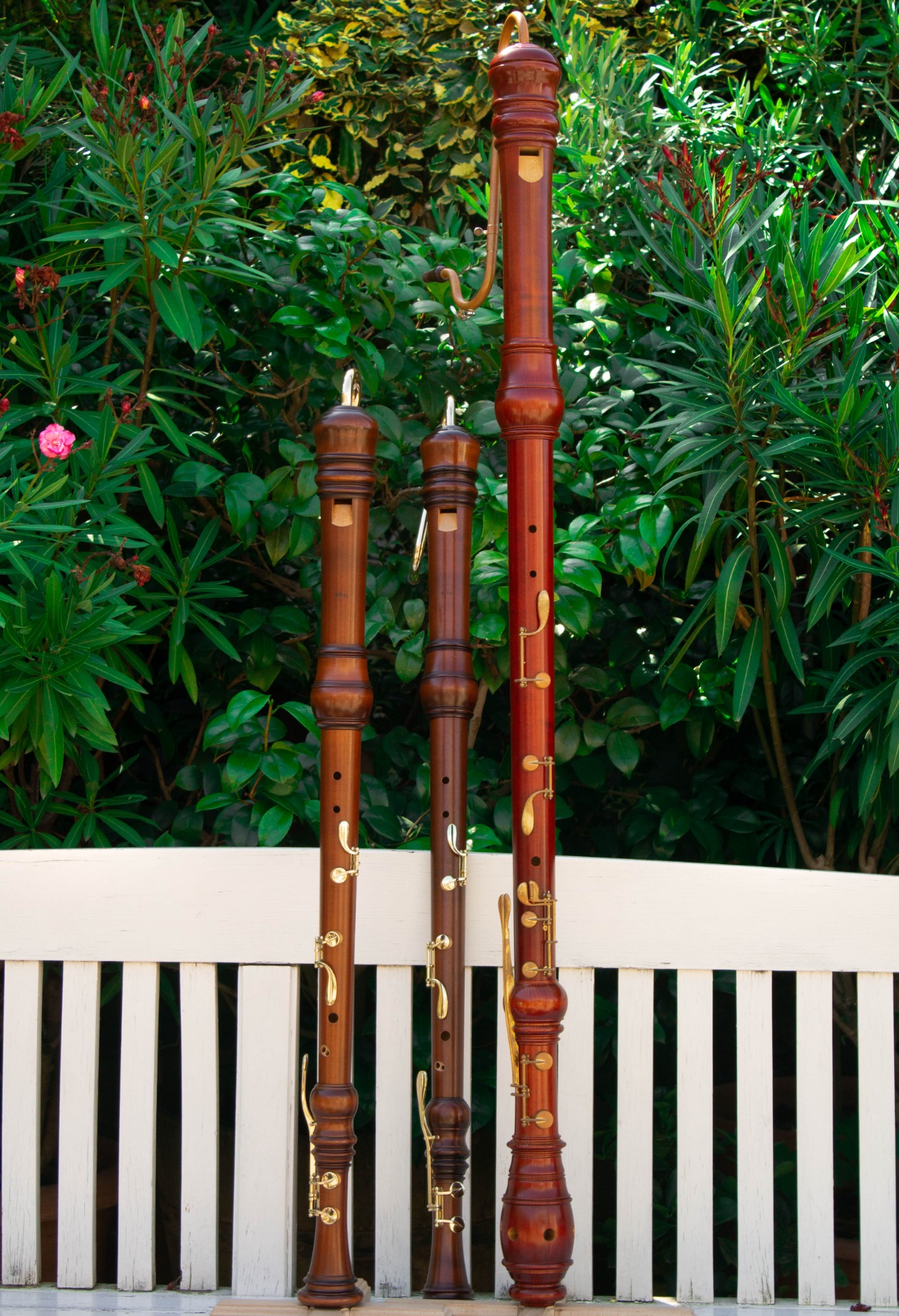 Basové flétny, Moeck; Great Bass, Yamaha